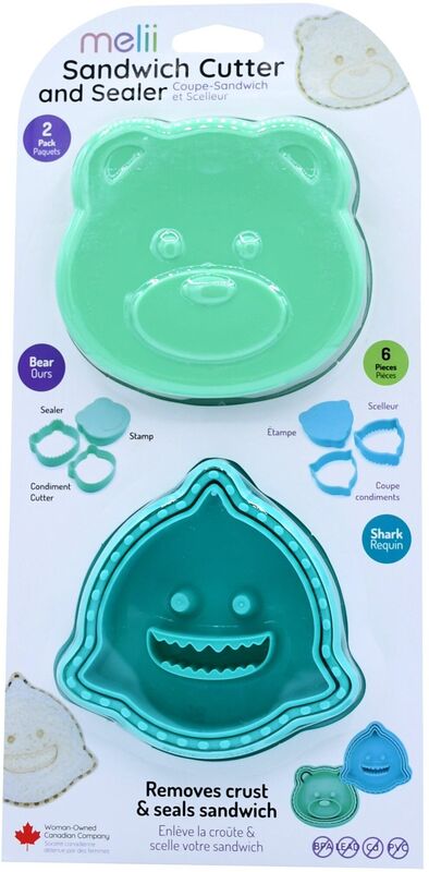 Melii Σετ Κουπ Πατ Bear/Shark (MEL24080)