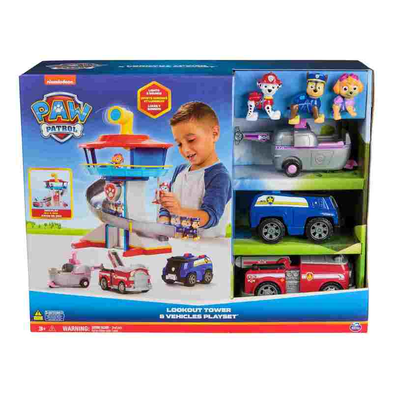Paw Patrol Πύργος Αποστολών Με 3 Φιγούρες & Οχήματα (6070237) - φωτογραφία 2