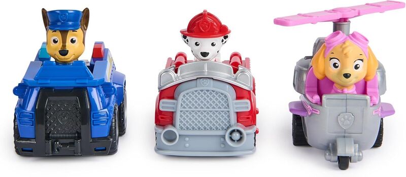 Paw Patrol Οχήματα Pull Back 3Τμχ (6070440) - φωτογραφία 3