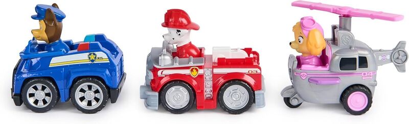 Paw Patrol Οχήματα Pull Back 3Τμχ (6070440) - φωτογραφία 4