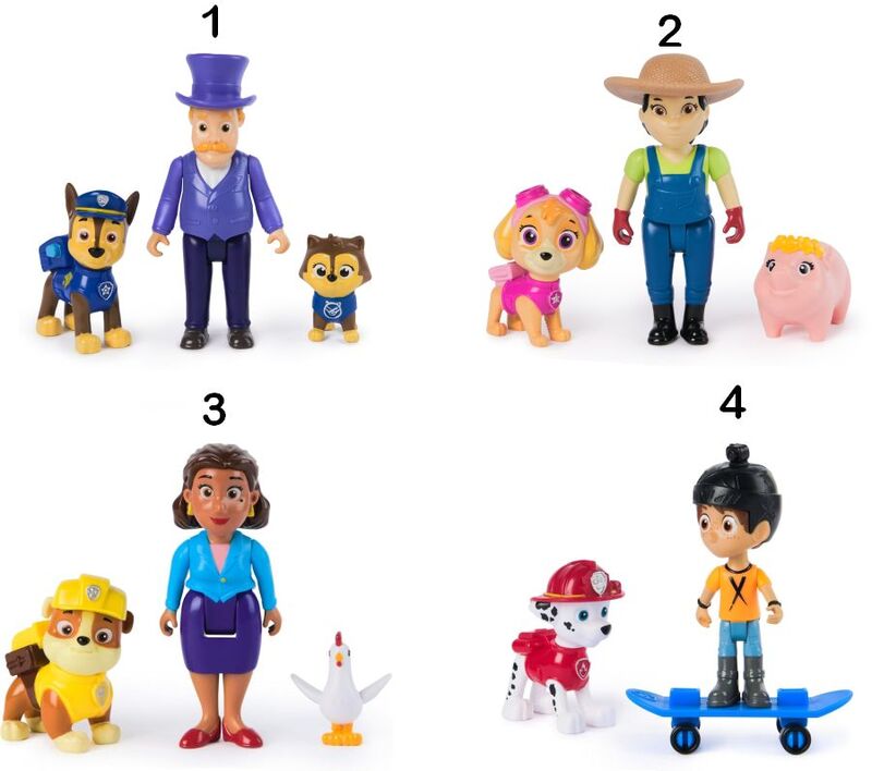 Paw Patrol Κουταβάκια Δράσης Με Ήρωες-4 Σχέδια (6070734) - φωτογραφία 2