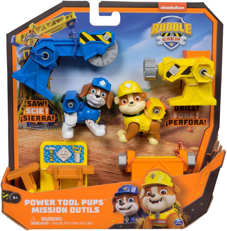 Spin Master Rubble & Crew Power Tool Pups σετ φιγουρών (6071661) - φωτογραφία 2