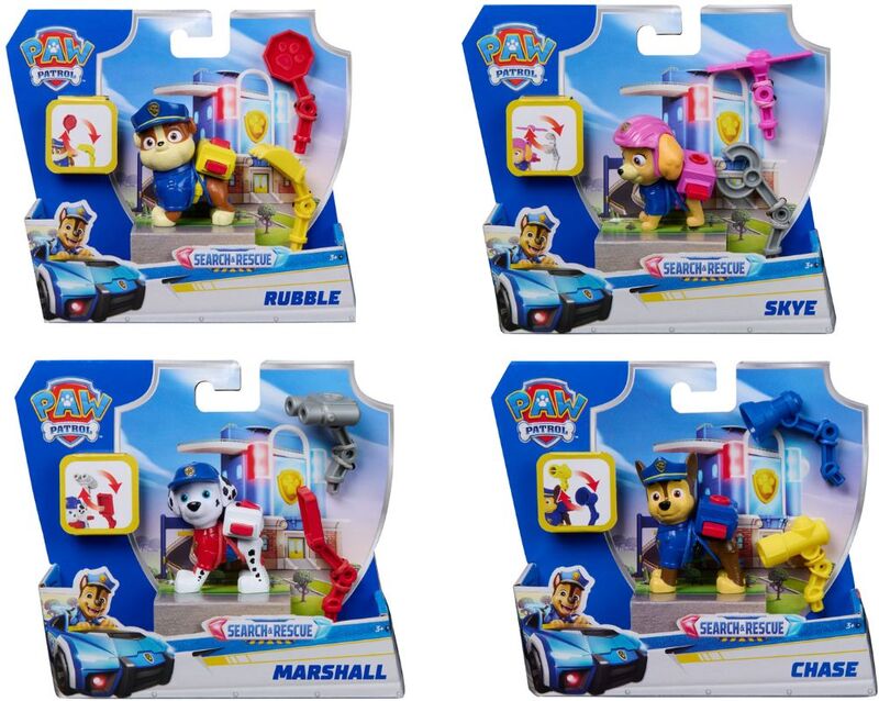 Paw Patrol Search & Rescue Κουτάβια Δράσης-4 Σχέδια (6075120) - φωτογραφία 3