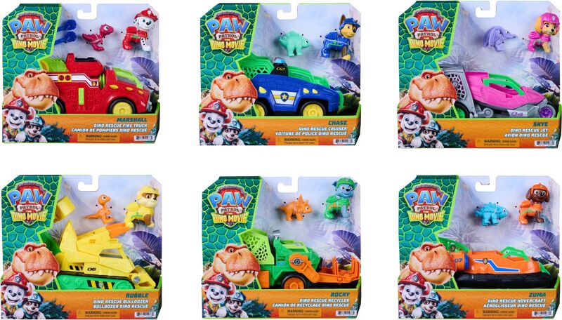 Paw Patrol Dino Movie Θεματικά Οχήματα-6 Σχέδια (6075800) - φωτογραφία 3