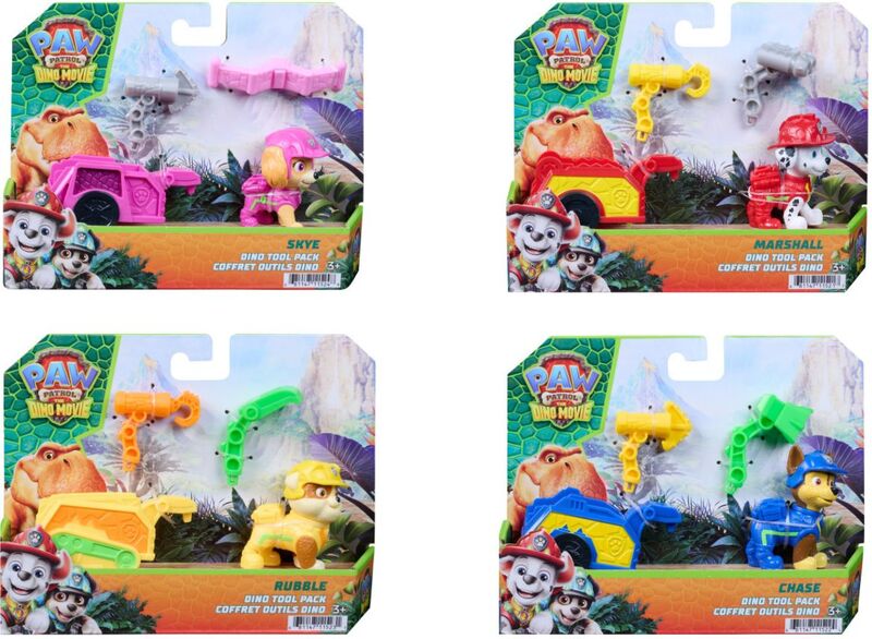 Paw Patrol Dino Movie Κουτάβια Με Εργαλεία-Οχήματα-4 Σχέδια (6076003) - φωτογραφία 3