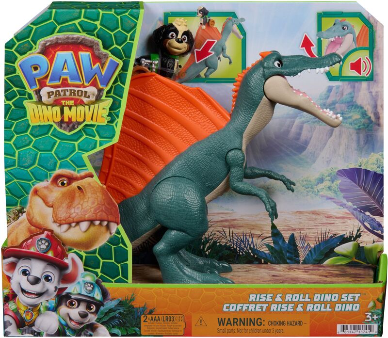 Paw Patrol Dino Movie Σετ Rex & Spinosaurus (6076188) - φωτογραφία 2