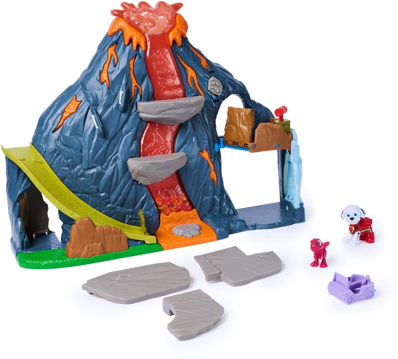 Spin Master Paw Patrol Dino Movie Σετ Παιχνιδιού Ηφαίστειο Super Lava Blast - 6076336