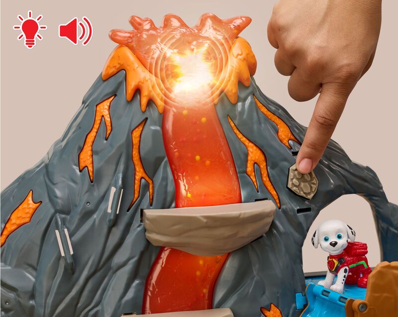 Spin Master Paw Patrol Dino Movie Σετ Παιχνιδιού Ηφαίστειο Super Lava Blast - 6076336 - φωτογραφία 5