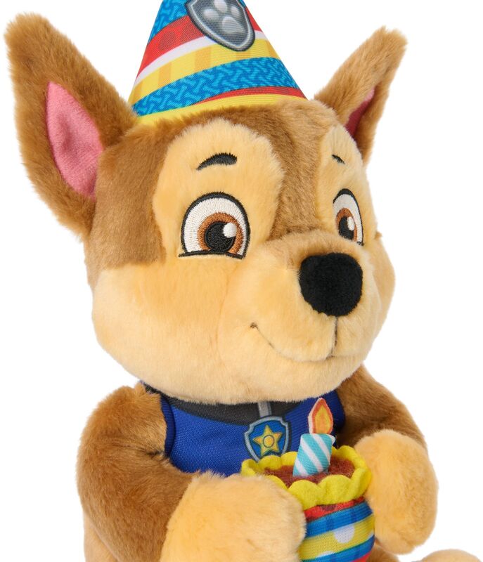 Paw Patrol Λούτρινο Γενέθλια Με Τον Chase 24cm. (6076362) - φωτογραφία 3