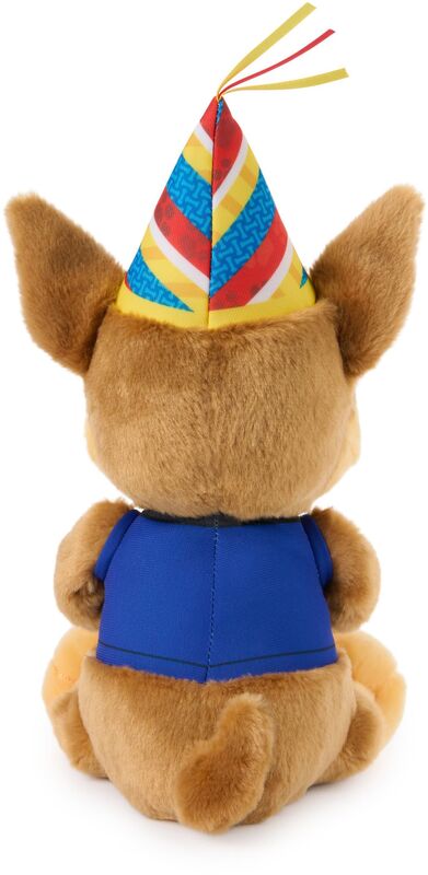 Paw Patrol Λούτρινο Γενέθλια Με Τον Chase 24cm. (6076362) - φωτογραφία 4