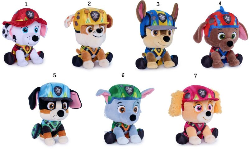 Paw Patrol Dino Movie Λούτρινα Κουταβάκια 15cm-7 Σχέδια (6077054) - φωτογραφία 2