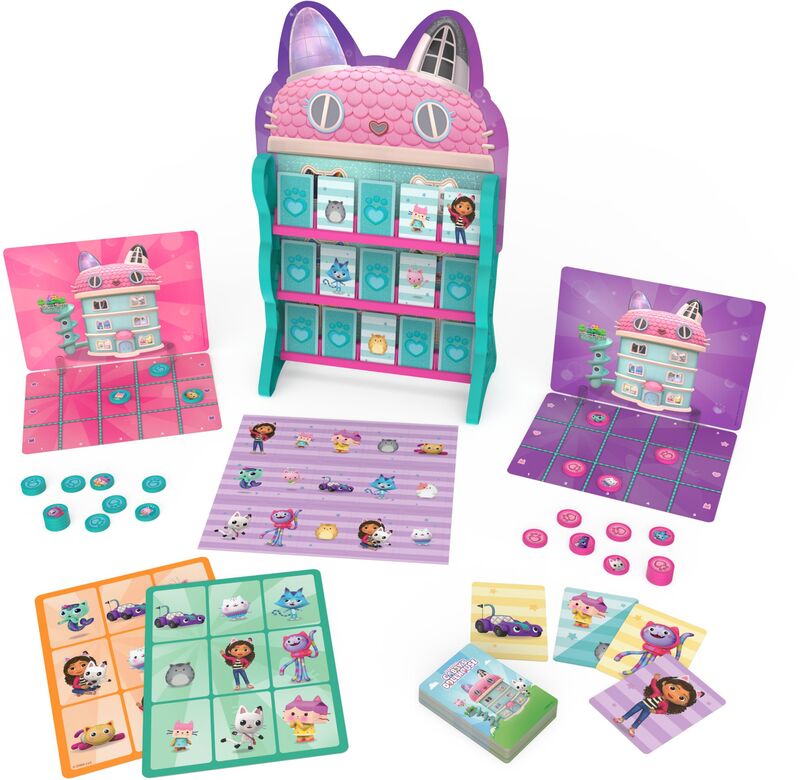 Spin Master Επιτραπέζιο Gabby's Dollhouse 8 Παιχνίδια Με Την Γκάμπι - 6065857 - φωτογραφία 2