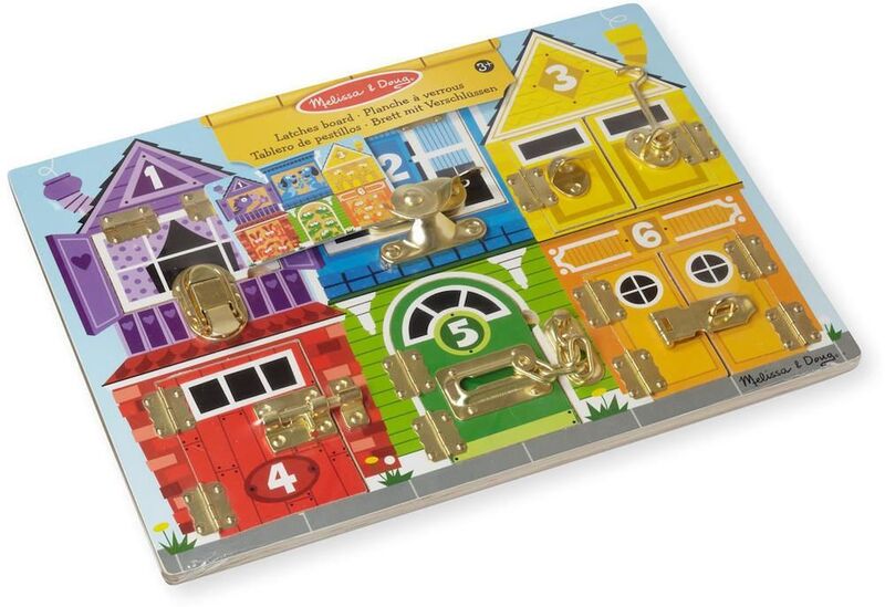 Melissa & Doug Latches Board (6075185)