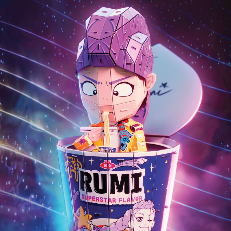 4D Παζλ K-Pop Demon Hunters Κύπελλο Ramen Rumi (6077588) - φωτογραφία 4