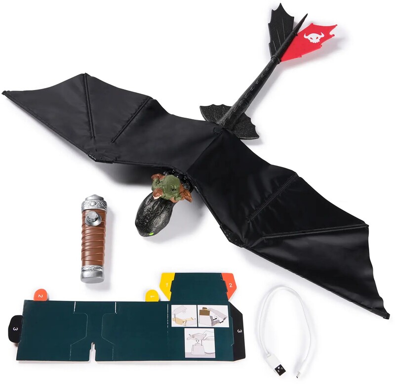 Dragons Τηλεκατευθυνόμενο Ιπτάμενος Toothless (6074369) φωτογραφία