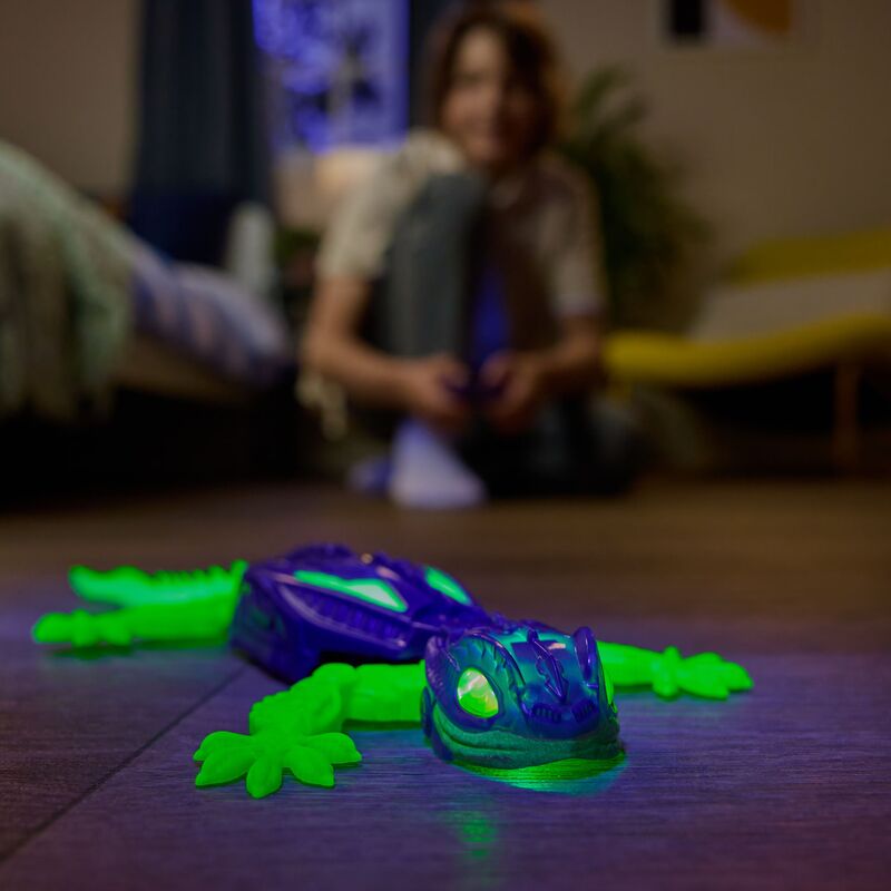 Hex Διαδραστική Σαύρα Glow In The Dark (6075451) - φωτογραφία 5