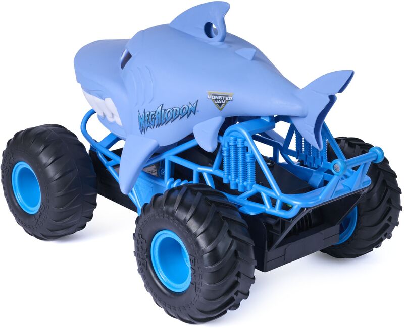 Monster Jam Τηλεκατευθυνόμενο Chomping Megalodon 1:15 (6077795) - φωτογραφία 4