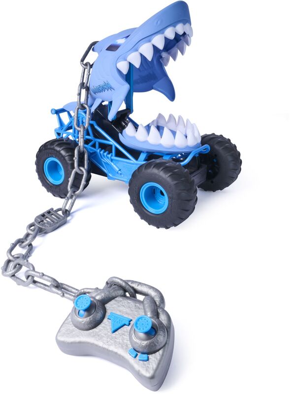 Monster Jam Τηλεκατευθυνόμενο Chomping Megalodon 1:15 (6077795) - φωτογραφία 5