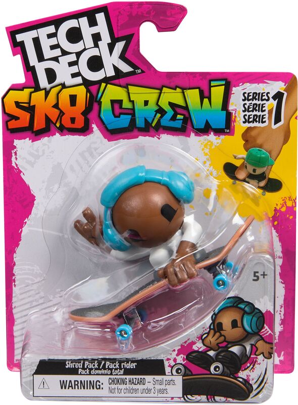 Tech Deck Skate Crew Μονές Φιγούρες-6 Σχέδια-1Τμχ (6071054) - φωτογραφία 2