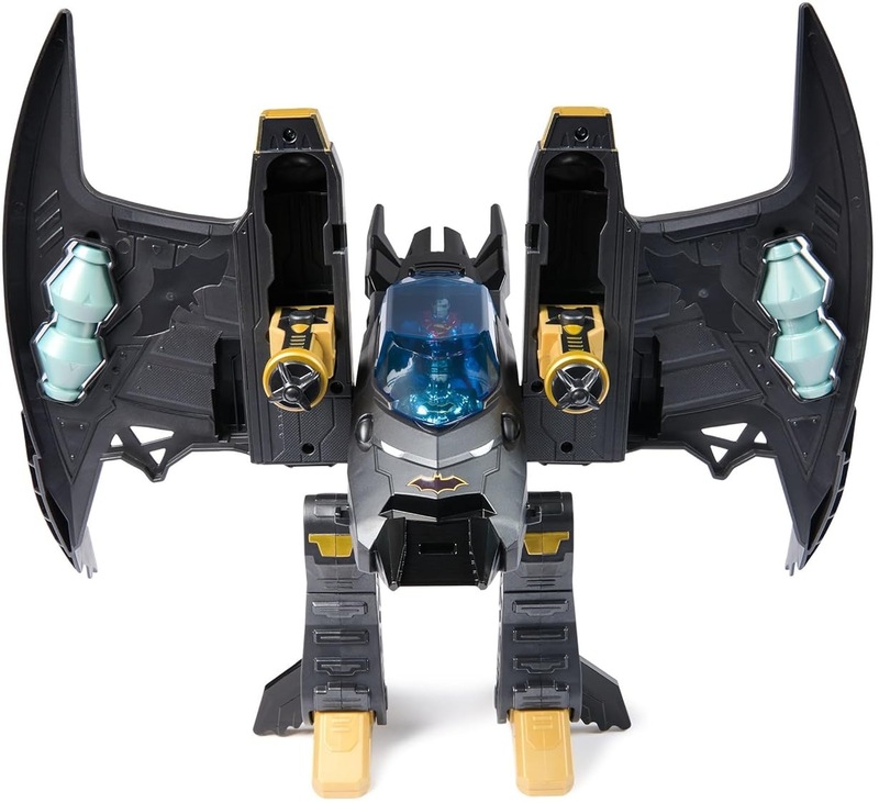 DC Metal Force Transforming Batwing & 2 Φιγούρες 10cm (6070889)