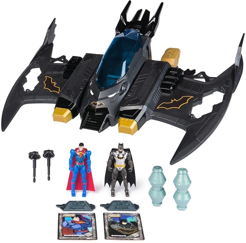 DC Metal Force Transforming Batwing & 2 Φιγούρες 10cm (6070889) - φωτογραφία 3