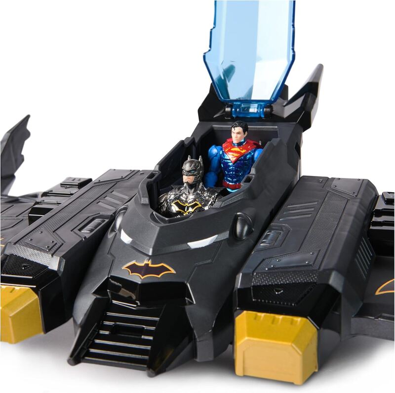 DC Metal Force Transforming Batwing & 2 Φιγούρες 10cm (6070889) - φωτογραφία 4