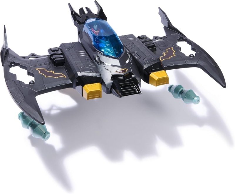 DC Metal Force Transforming Batwing & 2 Φιγούρες 10cm (6070889) - φωτογραφία 5