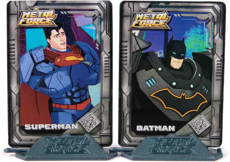 DC Metal Force Transforming Batwing & 2 Φιγούρες 10cm (6070889) - φωτογραφία 6