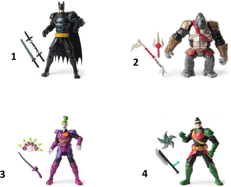 Batman Ninja Φιγούρες Με Κίνηση Μάχης 15cm.-4 Σχέδια (6072755) φωτογραφία