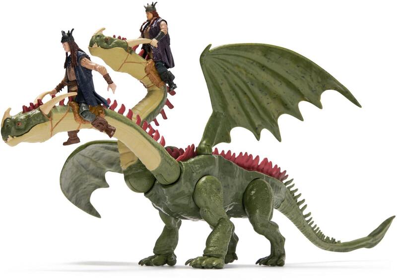 Dragons Δράκος Hideous Zippleback & 2 Φιγούρες (6074244) - φωτογραφία 3