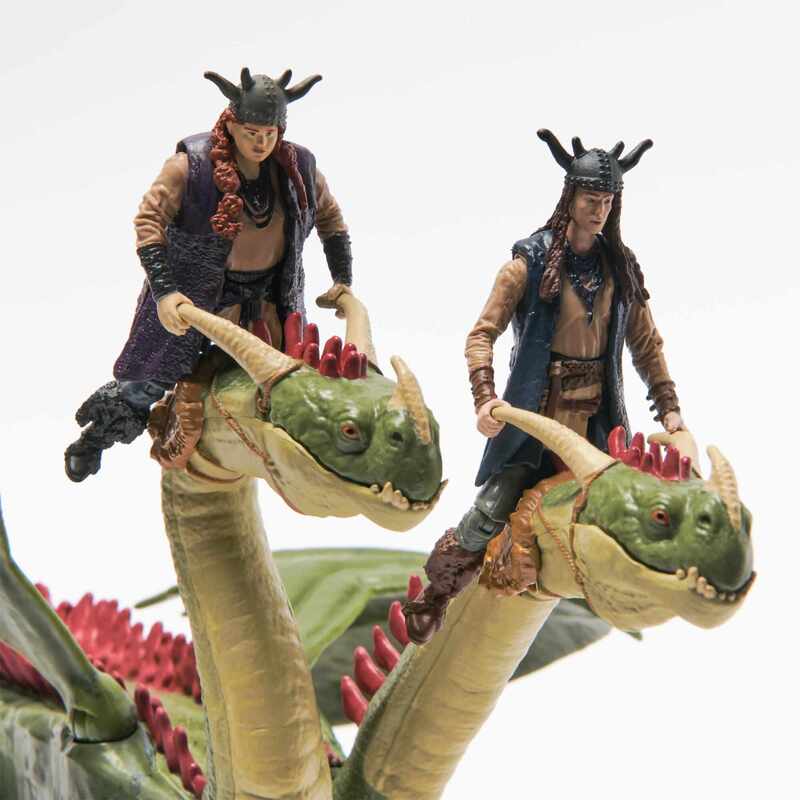 Dragons Δράκος Hideous Zippleback & 2 Φιγούρες (6074244) - φωτογραφία 5