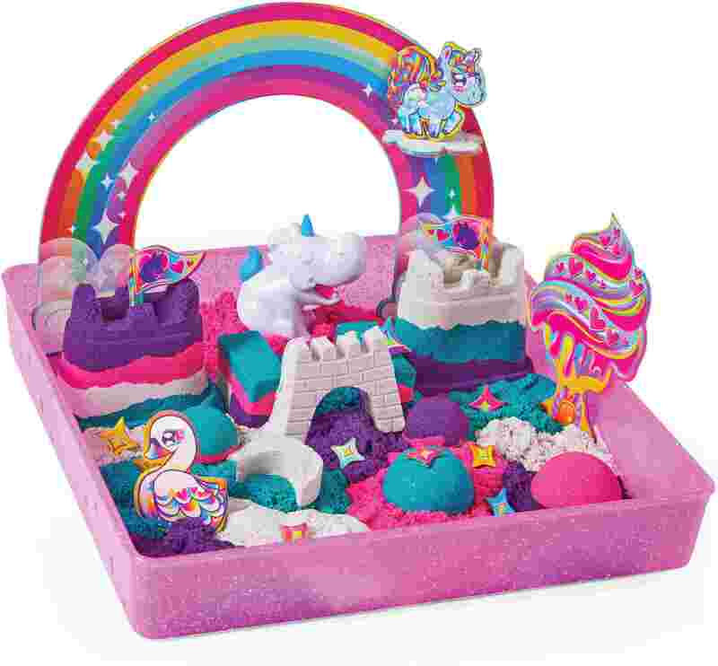 Kinetic Sand Rainbow Unicorn Playset (6062961) - φωτογραφία 2