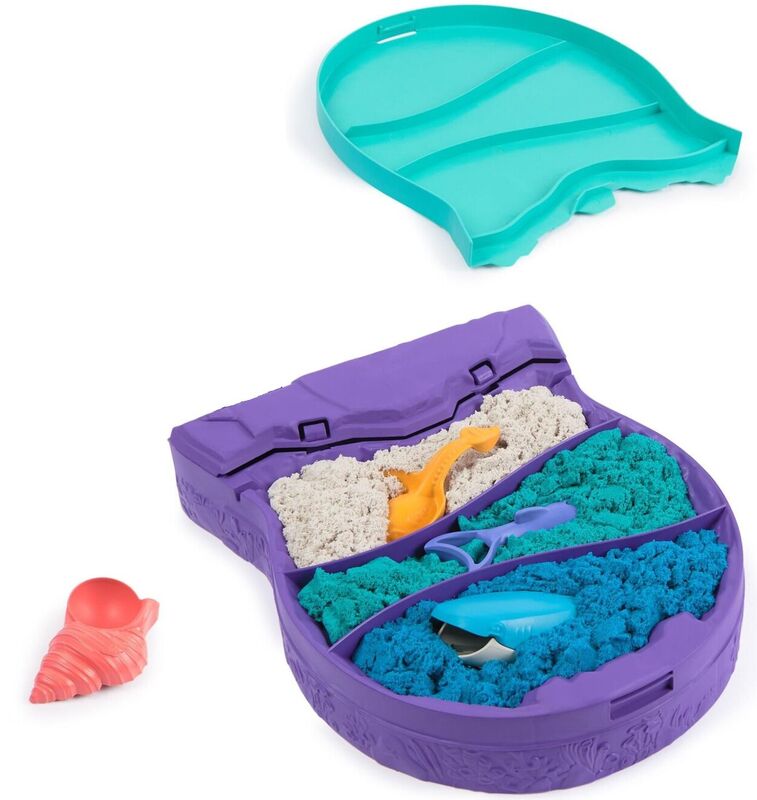 Spin Master Kinetic Sand Σετ Άμμος 3 Χρώματα Deep Sea - 6069782 - φωτογραφία 2