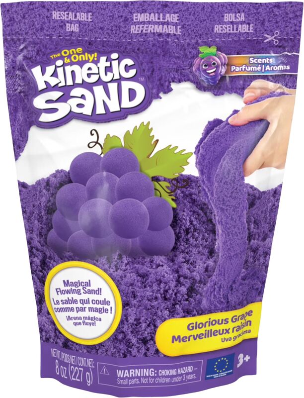 Kinetic Sand Άμμος-Fruity Scents-4 Σχέδια (6070194) - φωτογραφία 5