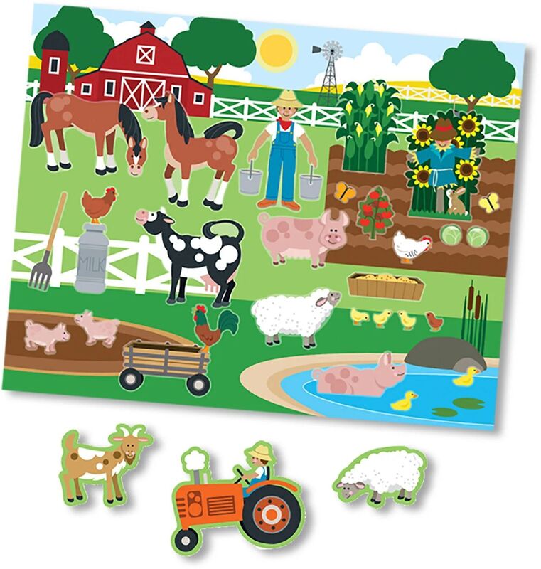 Melissa & Doug Επαναχρησιμοποιούμενα Αυτοκόλλητα-3 Σχέδια (6075360) - φωτογραφία 2