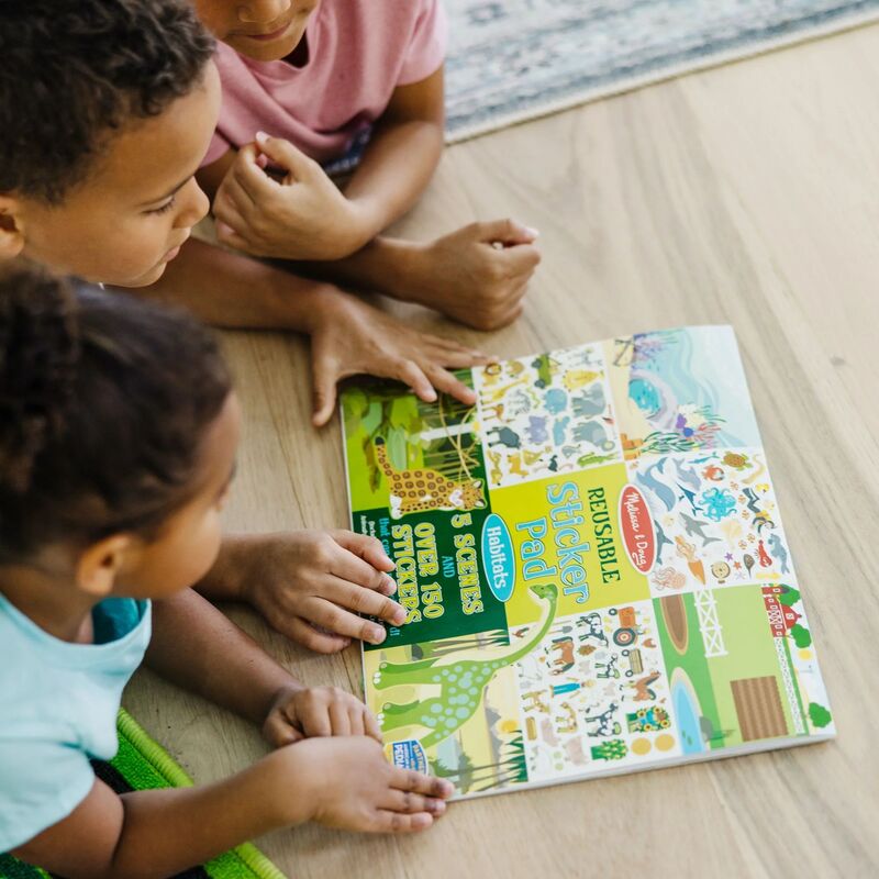 Melissa & Doug Επαναχρησιμοποιούμενα Αυτοκόλλητα-3 Σχέδια (6075360) - φωτογραφία 3