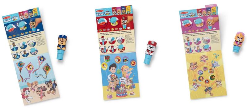 Melissa & Doug Αυτοκόλλητα Wow!-Paw Patrol-3 Σχέδια (6077286) - φωτογραφία 3