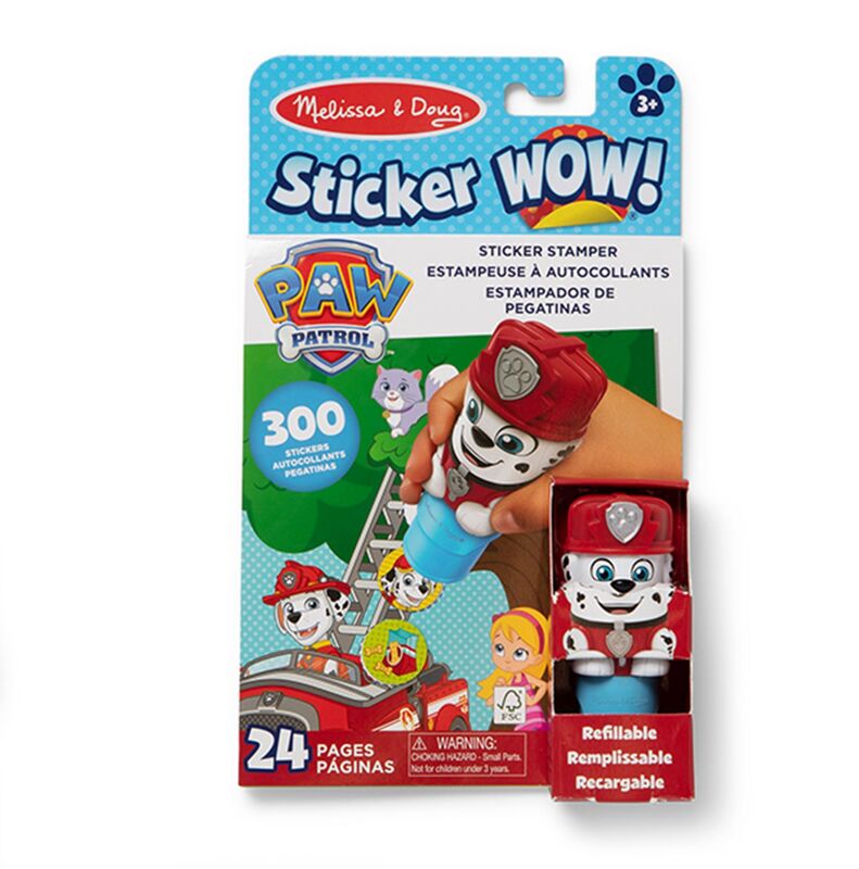 Melissa & Doug Αυτοκόλλητα Wow!-Paw Patrol-3 Σχέδια (6077286) - φωτογραφία 4