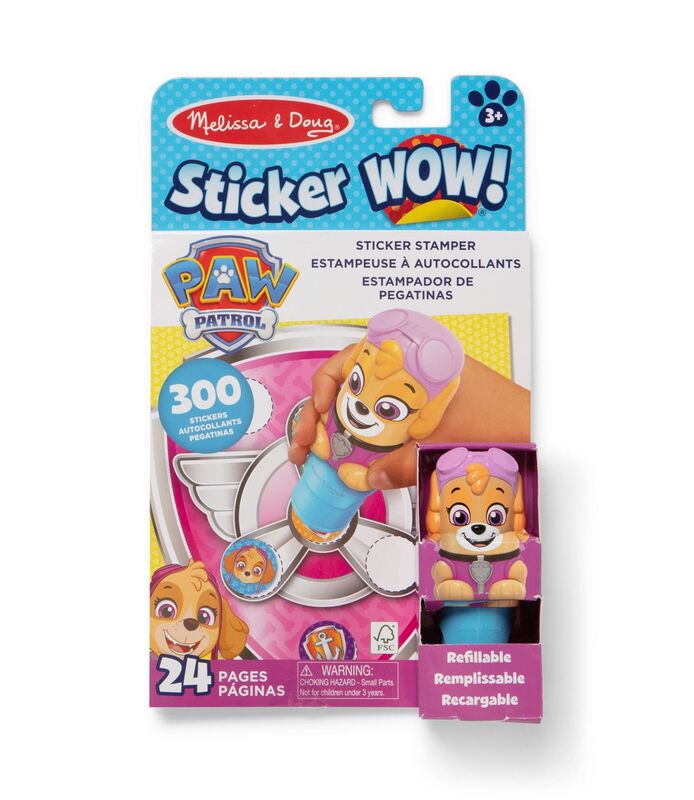 Melissa & Doug Αυτοκόλλητα Wow!-Paw Patrol-3 Σχέδια (6077286) - φωτογραφία 5