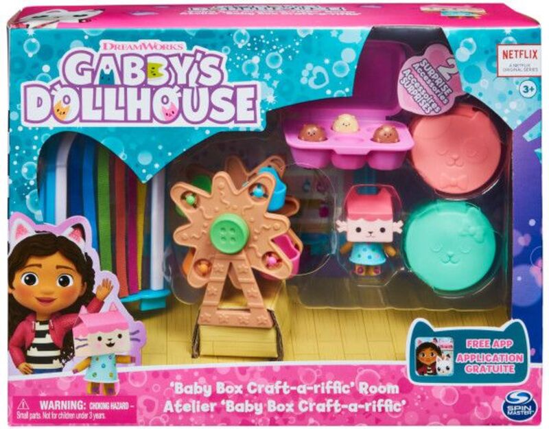 Gabby's Dollhouse Mini Σετ Δωμάτια-Ατελιέ (6064151) - φωτογραφία 2