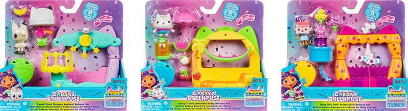 Gabby's Dollhouse Μπαλκόνια-3 Σχέδια (6069729) - φωτογραφία 3