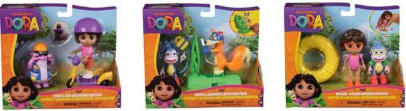 Dora Φιγούρες Με Αξεσουάρ-3 Σχέδια (6071566) φωτογραφία