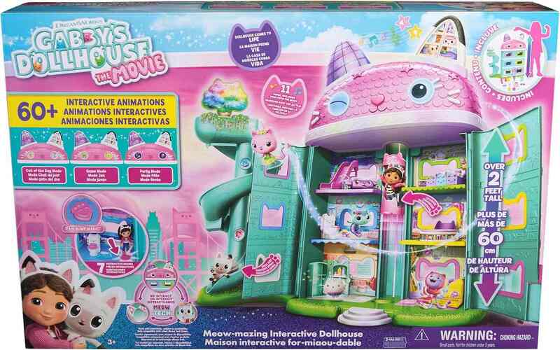 Gabby's Dollhouse Movie Κουκλόσπιτο Deluxe (6074339) - φωτογραφία 2