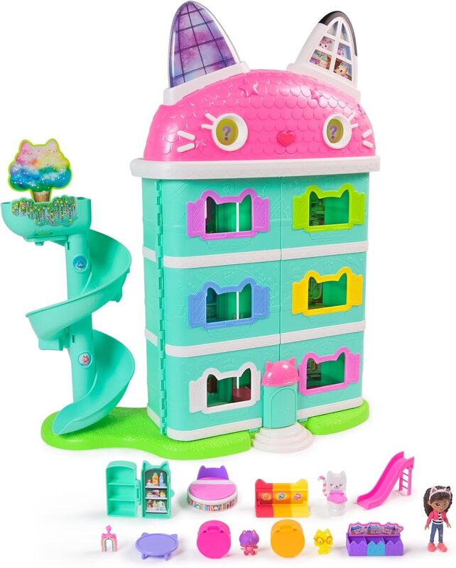 Gabby's Dollhouse Movie Κουκλόσπιτο Deluxe (6074339) - φωτογραφία 3