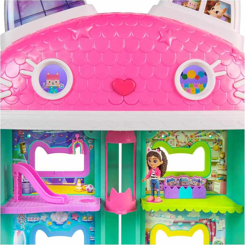 Gabby's Dollhouse Movie Κουκλόσπιτο Deluxe (6074339) - φωτογραφία 4