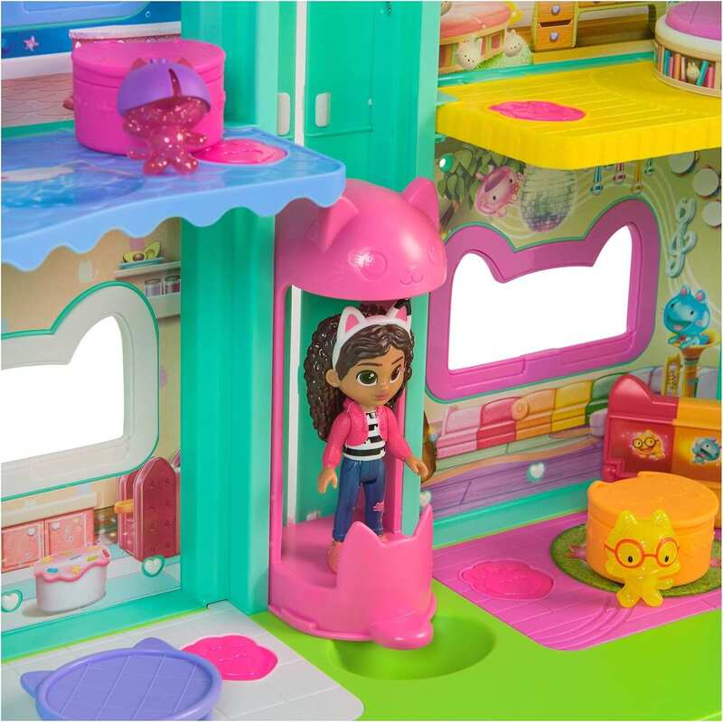 Gabby's Dollhouse Movie Κουκλόσπιτο Deluxe (6074339) - φωτογραφία 5