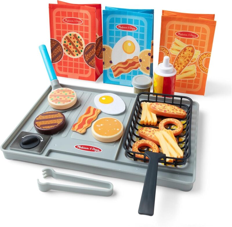 Melissa & Doug Σετ Flip And Fry Grill (6074893)