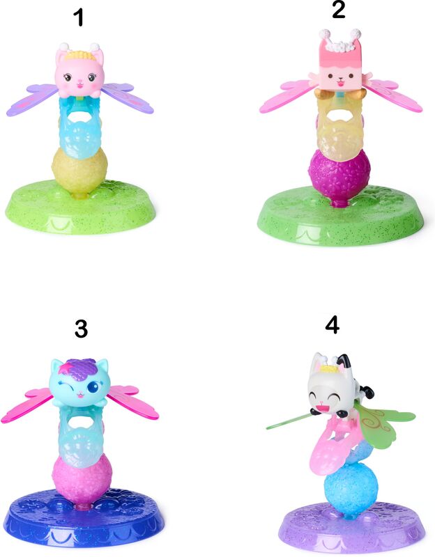 Gabby's Dollhouse Fairylandia Νεραϊδένια Δαχτυλίδια-4 Σχέδια (6075679) - φωτογραφία 2