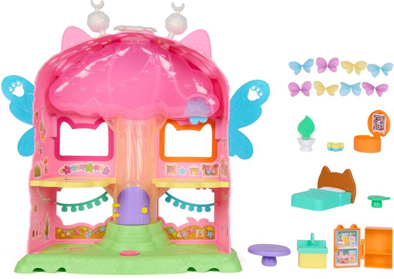 Gabby's Dollhouse Fairylandia Ξωτικά Flutter Magic Playset (6076335) - φωτογραφία 3