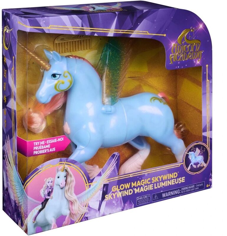 Unicorn Academy Μονόκερος Glow Magic Skywind (6076377) - φωτογραφία 2